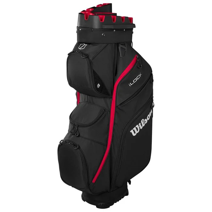 Sac chariot série Wilson iLock Cart Black Red