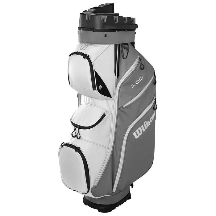Sac chariot série Wilson iLock Cart Grey White Black