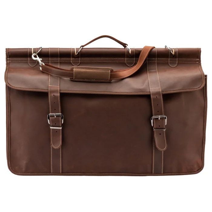 Sac de battue en cuir marron – Country Sellerie