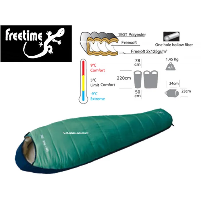SAC DE COUCHAGE LITE TECH 250 FREETIME