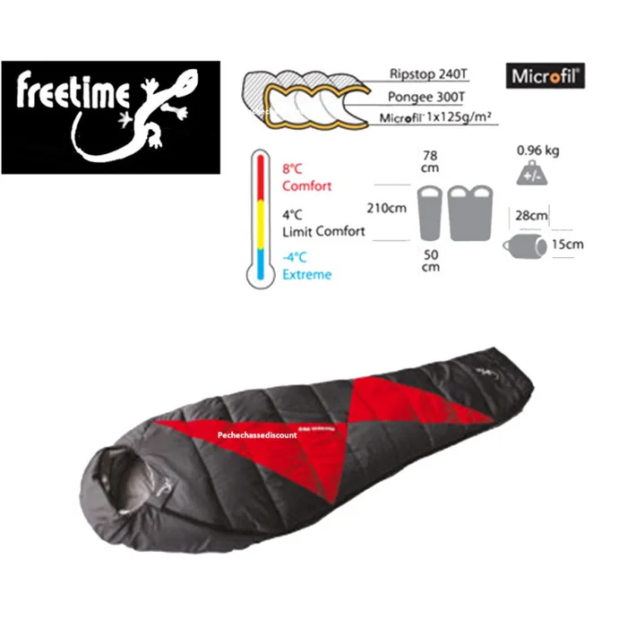 SAC DE COUCHAGE MICROPAK 900 FREETIME