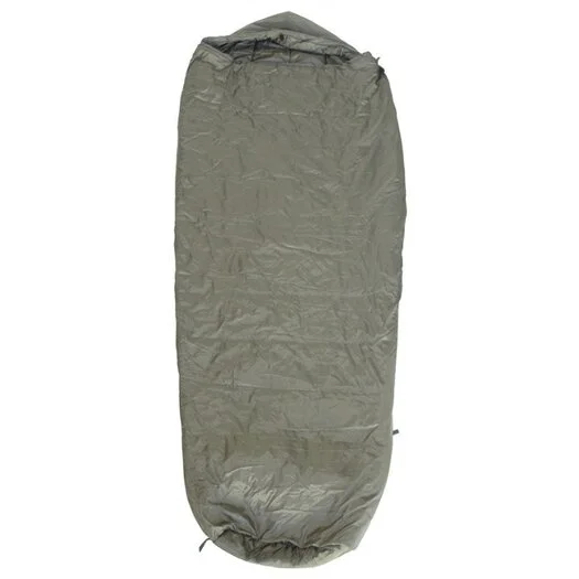 Sac de couchage tempéré Fecsa avec moustiquaire, système de sac de couchage modulaire de l’armée néerlandaise, sac de couchage intérieur, vert OD