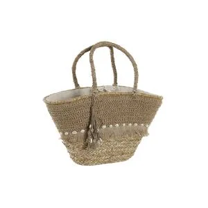 Sac de plage méditerranéen coquillages
