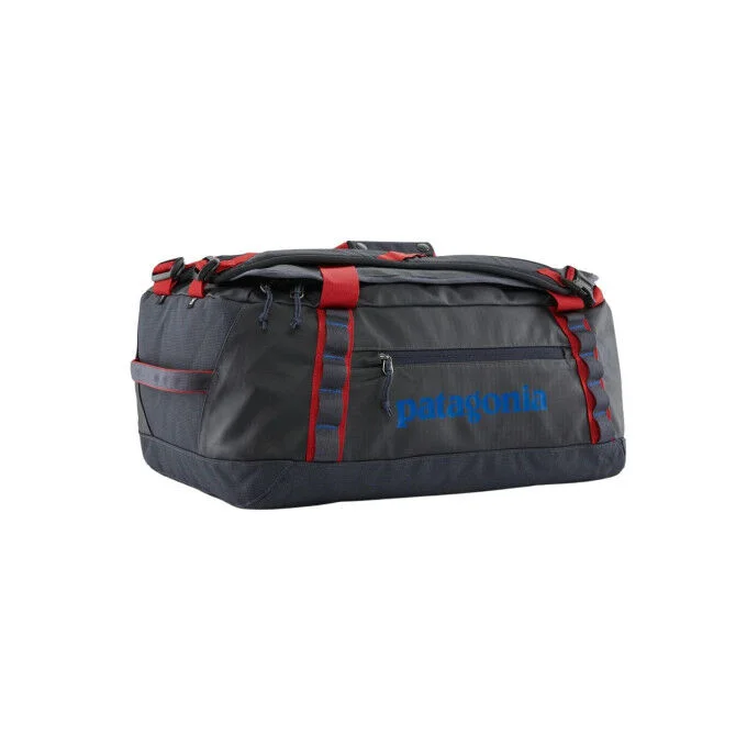 Sac de voyage Black Hole 40L -Smolder Blue w/Amanita Red