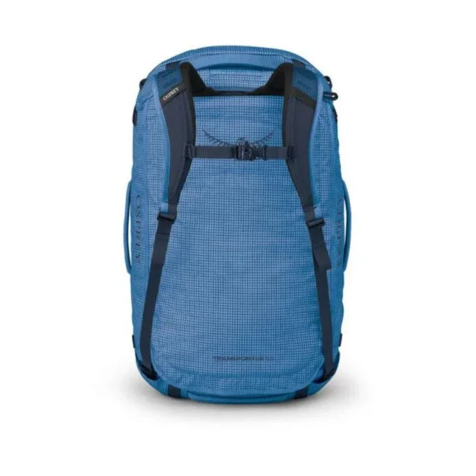 Sac de voyage Osprey TRANSPORTER 65 – Flamme bleue/Bleu Scoria – Image 4