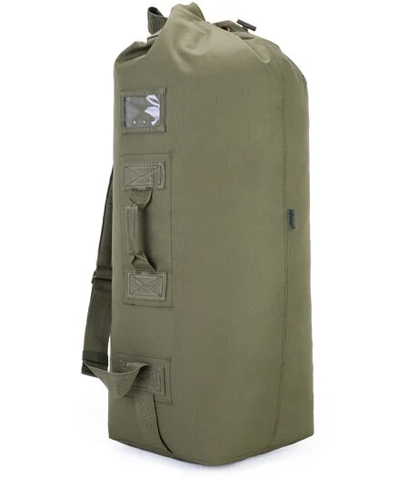 Sac polochon / kit sac à dos Kombat tactical 75L, vert olive