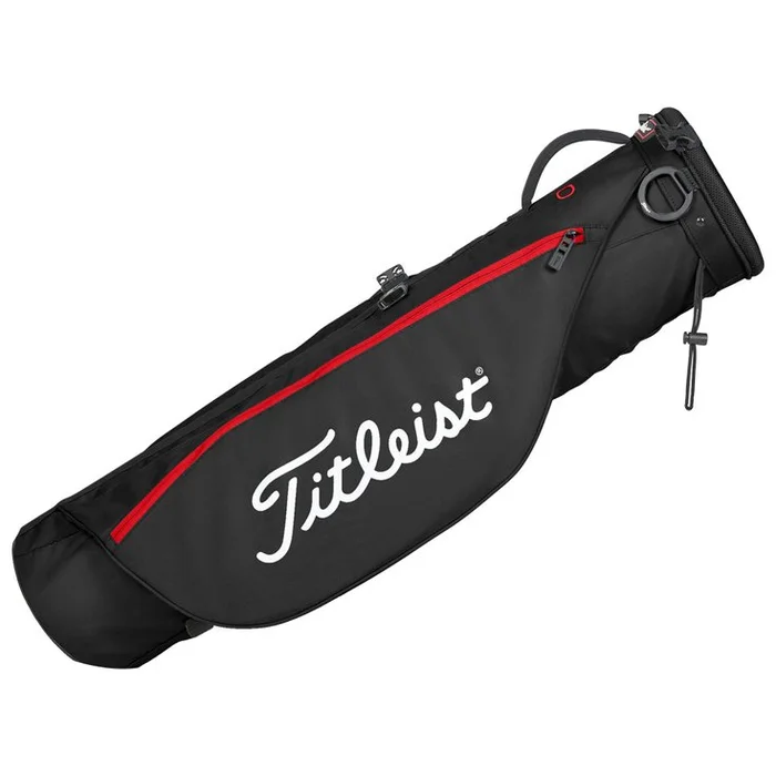Sac souple 1/2 série Titleist Carry Bag Black Black Red