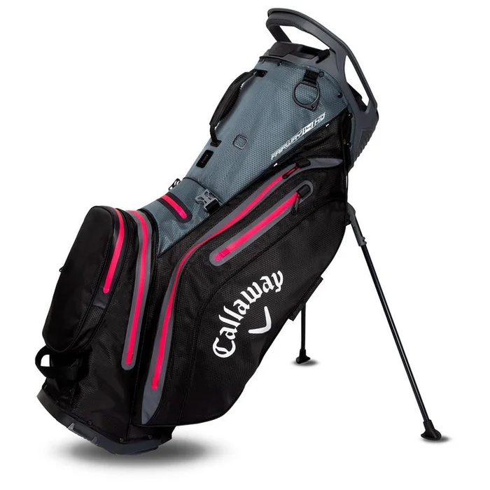 Sac trepied série Callaway Golf Fairway 14 HD Stand Black Charcoal Pink