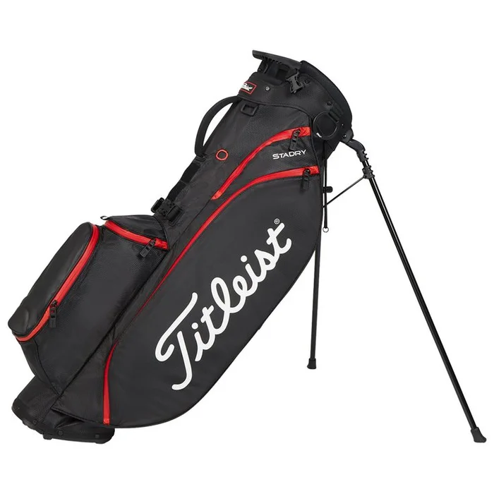 Sac trepied série Titleist Players 4 Stadry Black Black Red