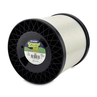 Salut les mers – Ligne monofilament Grand Chelem – Transparent – Bobine de 5 livres