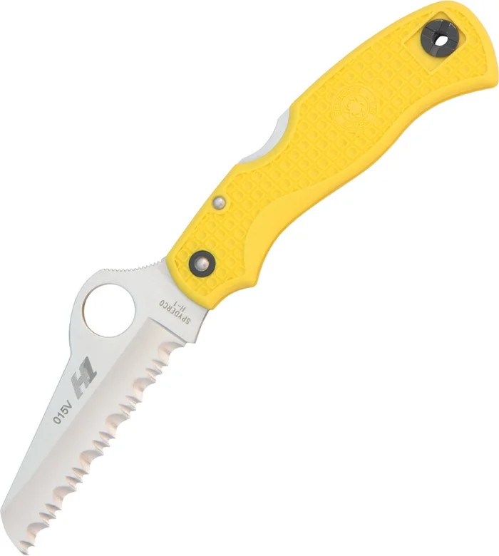 SC118SYL – Spyderco Salt Yellow