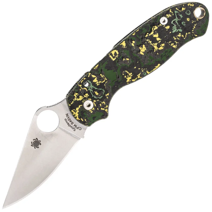 SC223TOXS – Spyderco Para 3 FatCarbon Toxic Ti