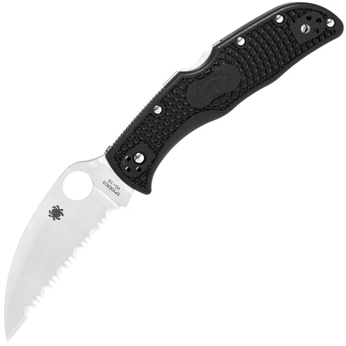 SC243FSWCBK – Spyderco Endela WHARNCLIFFE Spyderedge