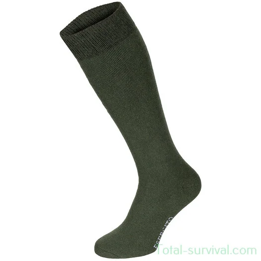 Scarpa Esercito chaussettes d&rsquo;hiver thermal, vert olive, long, paquet de 3
