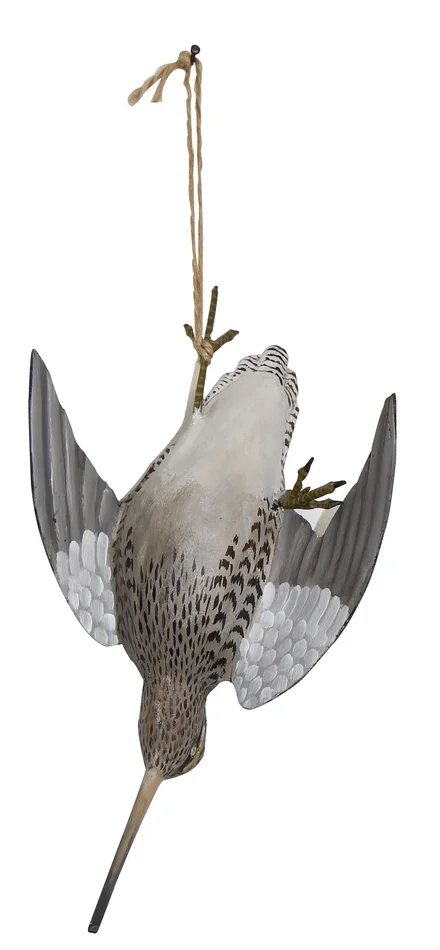 Sculpture bois Bécassine trophée par la patte BELMAS