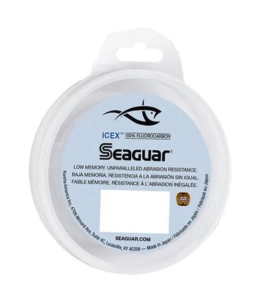 Seaguar ICEX 100% Fluorocarbone Ligne de pêche sur glace – 50 Yard