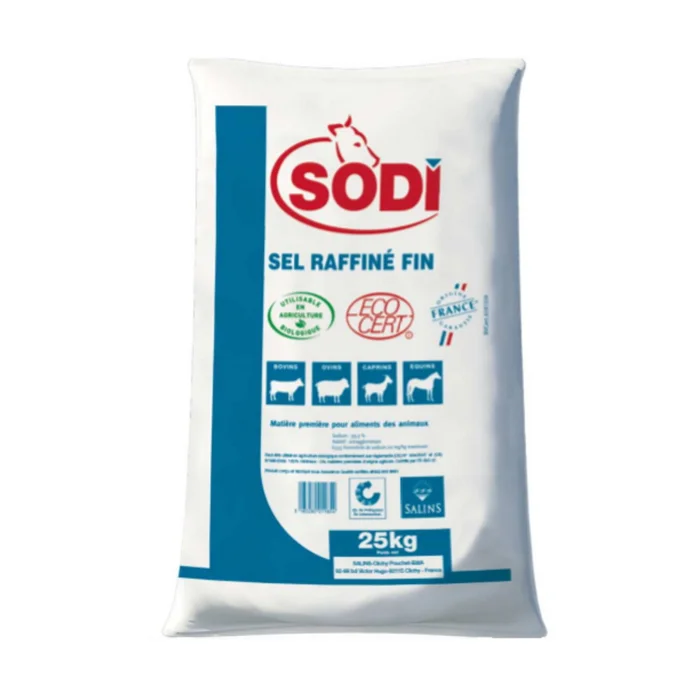 Sel fin naturel sac de 25 kg