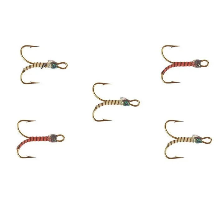 Sélection Vertigone Gambes Doubles GHD Par 5 – Hameçon 14 – 2A + 3B