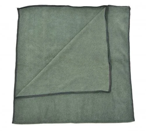 Serviette en microfibre de l&rsquo;armée néerlandaise 90 x 40 cm, vert OD
