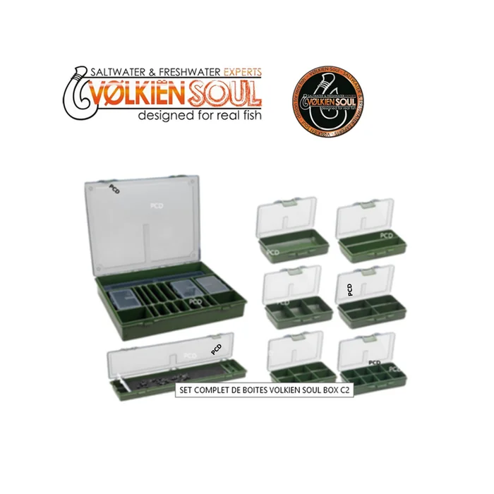 SET COMPLET DE BOITES VOLKIEN SOUL BOX C2