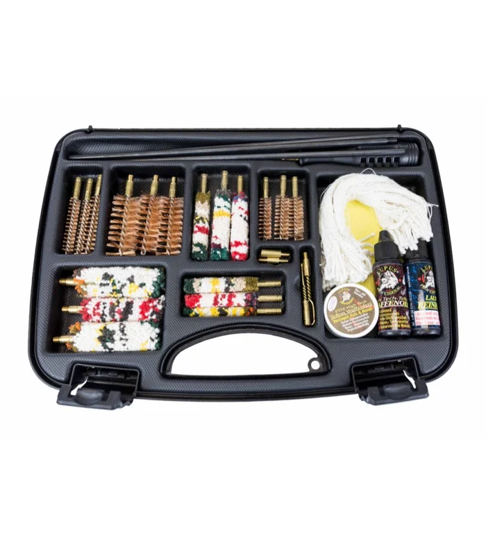 Set de nettoyage mallette – 32 pièces – tous les calibres