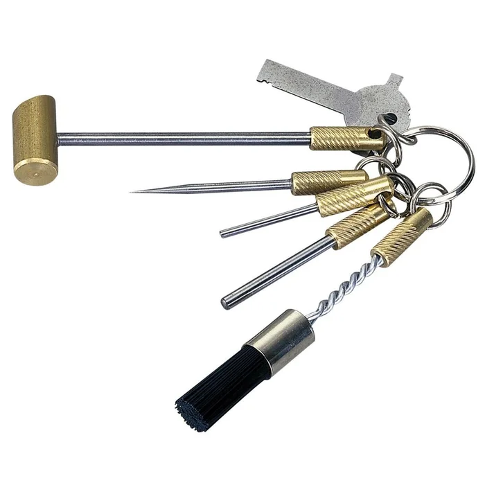 Set Outils Armes à Silex Davide Pedersoli C. – Kit Complet – Entretien et Réparation – Pour Collectionneurs et Tireurs