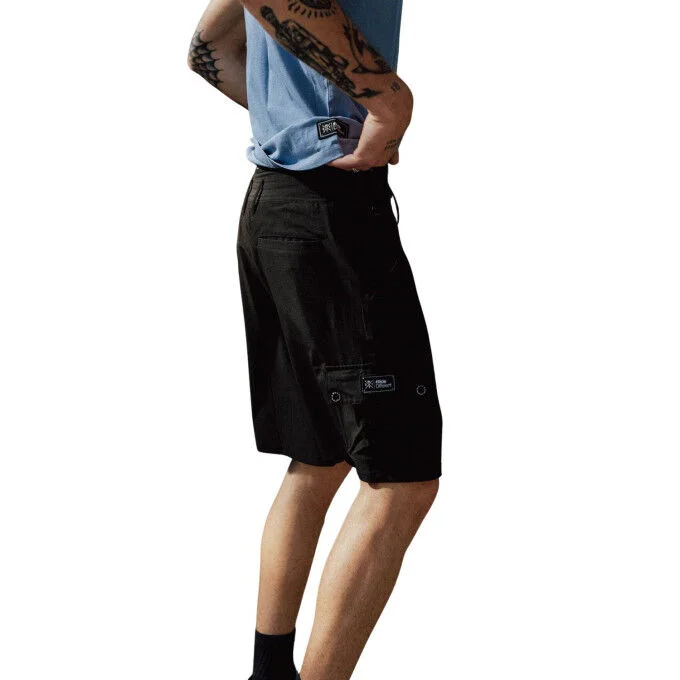 Short cargo Homme Watts X-Walk – Full Black – Image 4