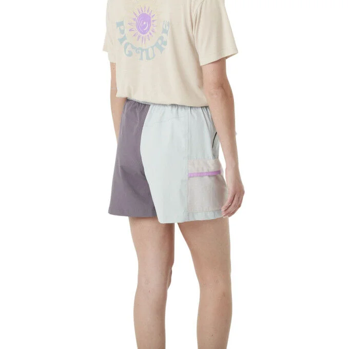 Short de randonnee femme Picture CAMBA STRETCH – Cloudy Blue – Image 4