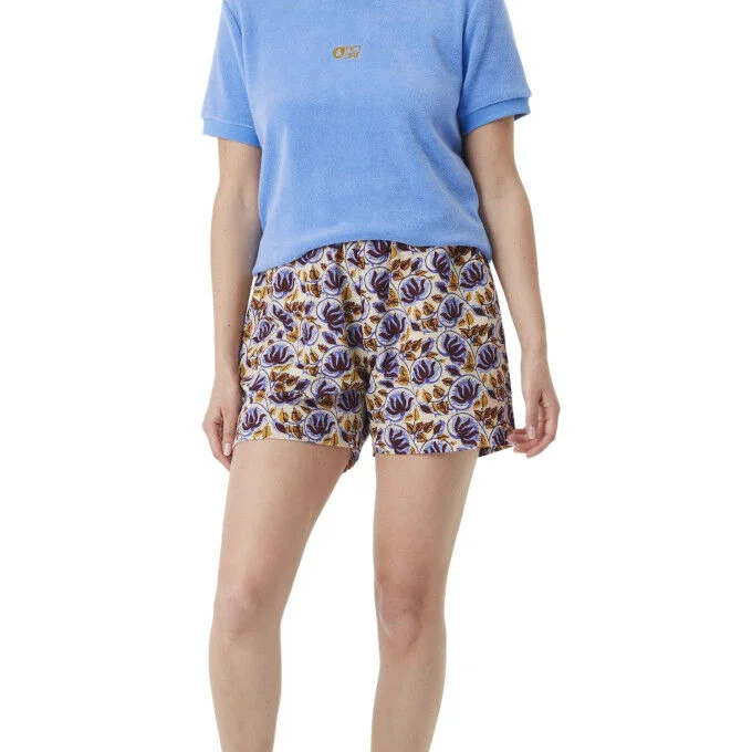 Short femme Picture KINTHA – Alpine Thistle Print – Image 4