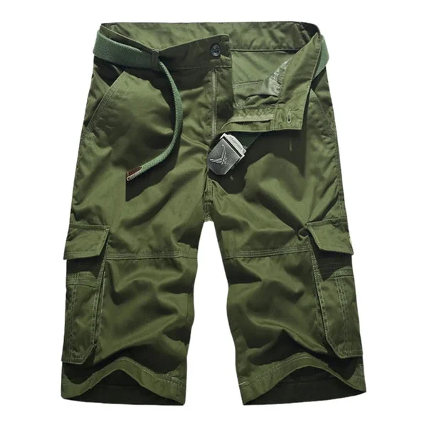 SHORT MILITAIRE LONG AVEC POCHES