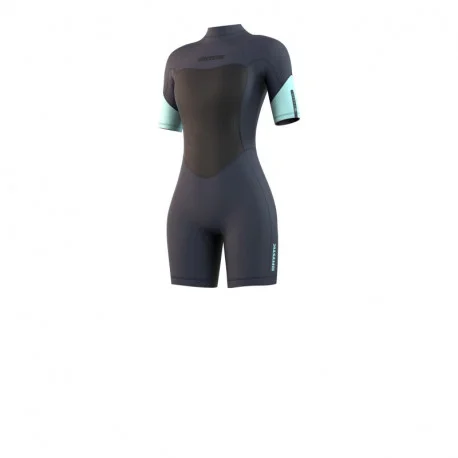 Shortys FemmeMystic Brand Shorty 3/2 Bzip Flatlock Women – Night Blue2024
