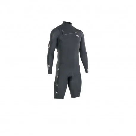 Shortys HommeIon Seek Core 2/2 Shorty L/S Front Zip – Noir 2023