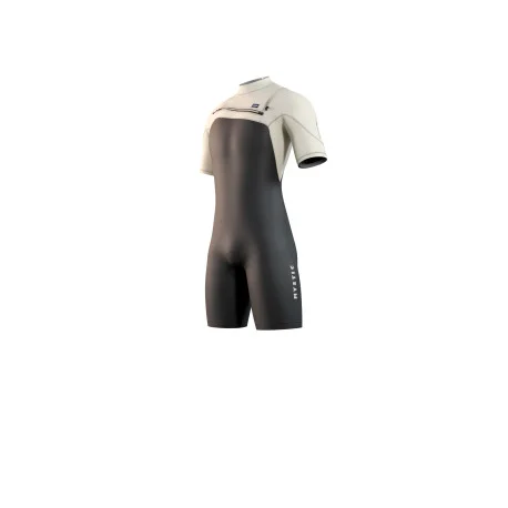 Shortys HommeMystic Motion Shorty 3/2mm Fzip – Black Sand 2025
