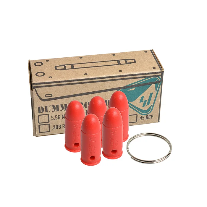 SI-DR-45ACP – Strike Industries – Dummy Round .45 ACP – 5 pcs