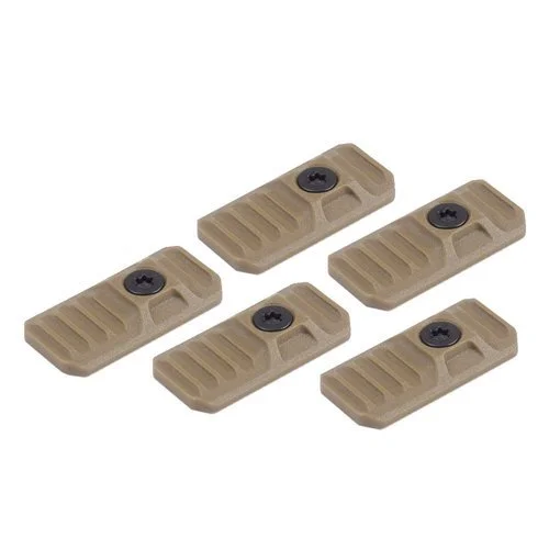 SI-LINK-COVER-FDE – Strike Industries LINK Cover for M-LOK / KeyMod Rails 5 pcs