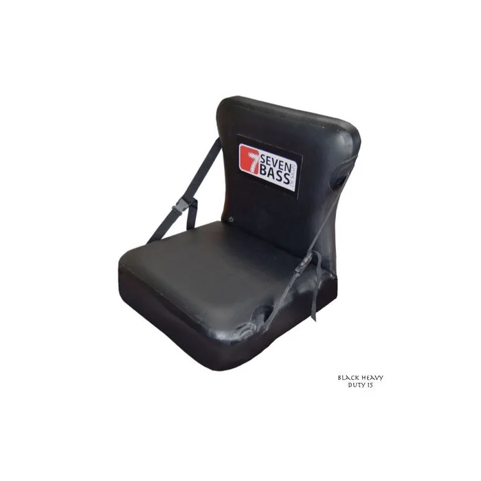 Siege Gonflable Seven Bass Dropstich Black Heavy Duty 15