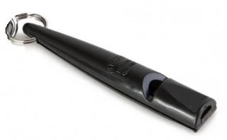 Sifflet de dressage noir pour chien ACME
