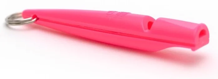 Sifflet de dressage rose pour chien ACME