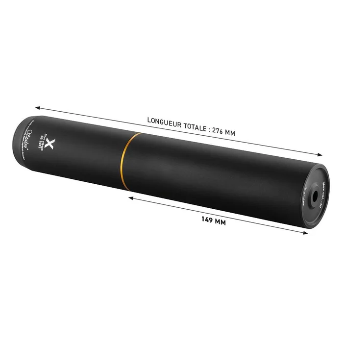Silencieux Stalon X149 – Compatible Calibres .223 à .308 – Réduction Efficace du Bruit – Performance et Durabilité