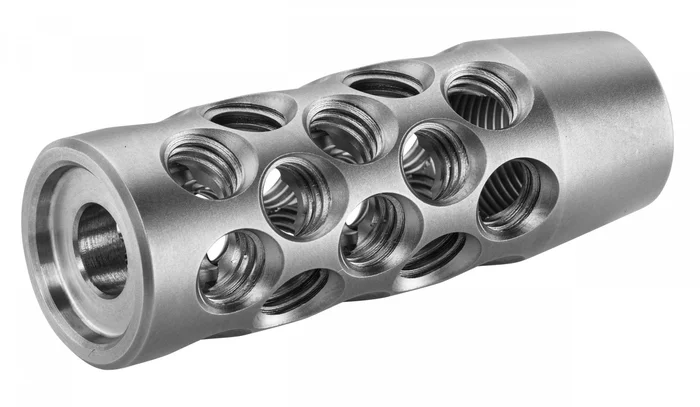 SIP3036 – Stalon – Frein de bouche coloris inox M14x1 7.62mm