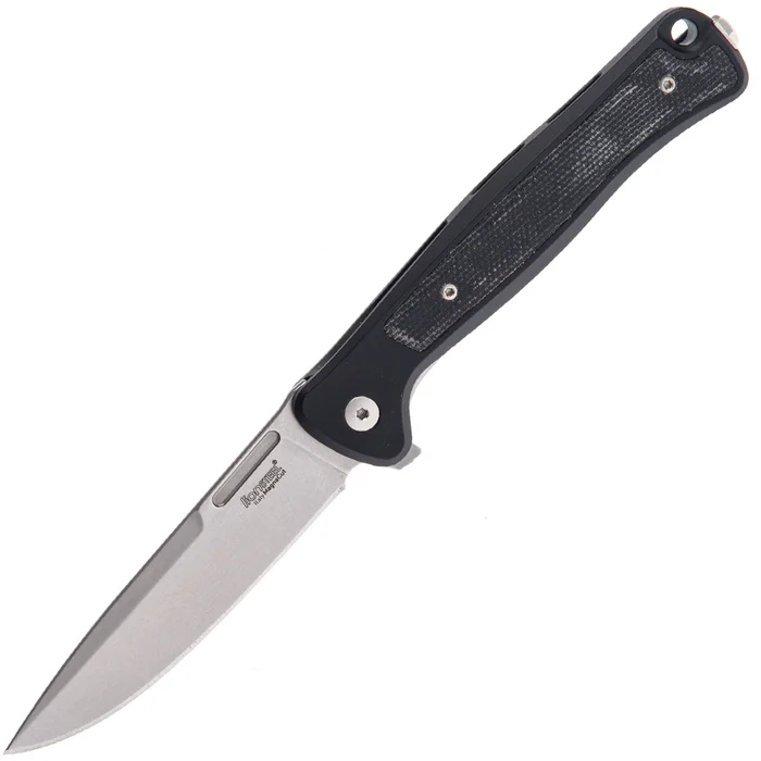 SK01ABS – Lion Steel Skinny Alu – Noir/micarta Noir