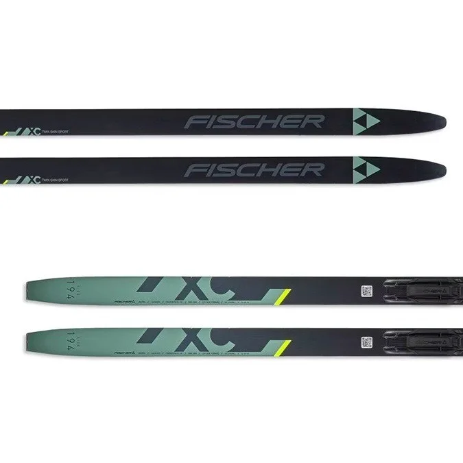 Skis Fischer Twin Skin Sport EF Mounted Medium