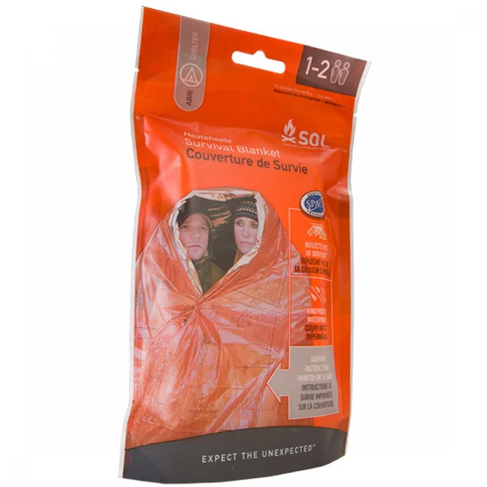 SOLCOUV2 – Adventure Medical Kits SOL couverture de survie double