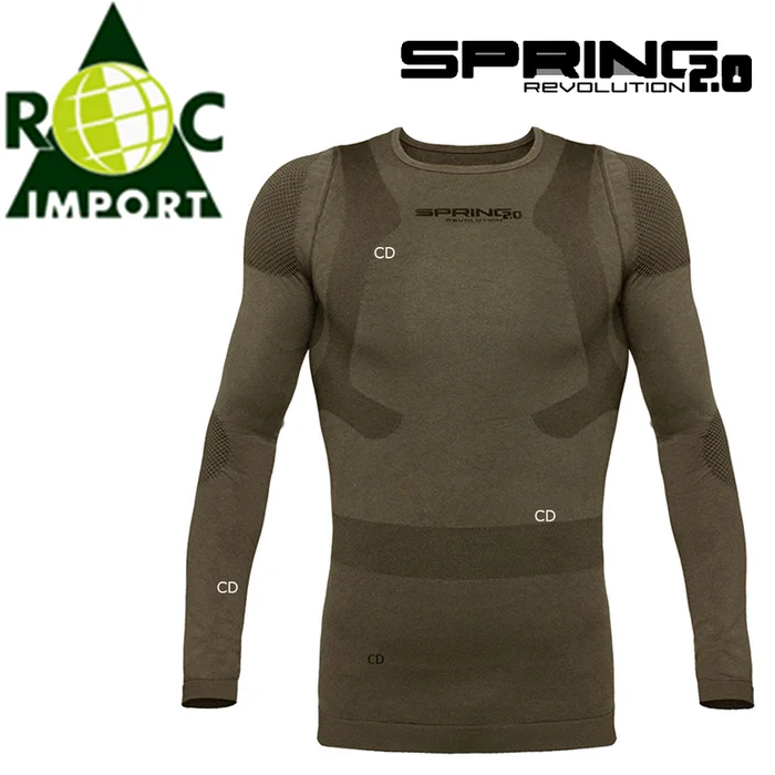 SOUS VETEMENT HAUT MERINO SHIRT ML ROC IMPORT