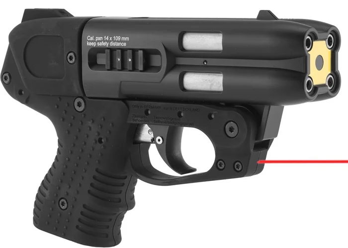 SP3260 – PIEXON JPX 4 Compact Laser_Pistolet Jet Protecteur + 4 cartouches OC