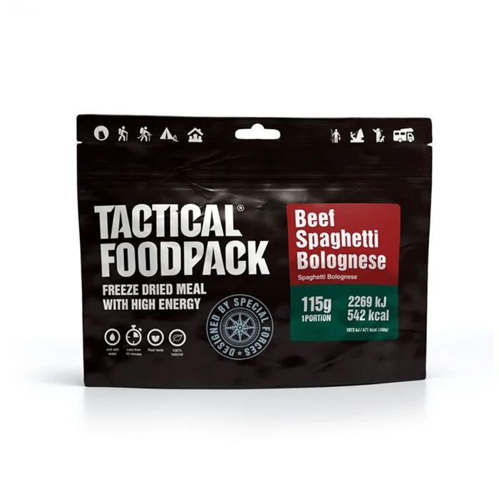 Spaghetti au boeuf bolognaise Tactical Foodpack