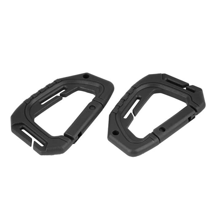 SPC18239 – Mil-Tec Mousqueton Molle Tactique par 2 Noir
