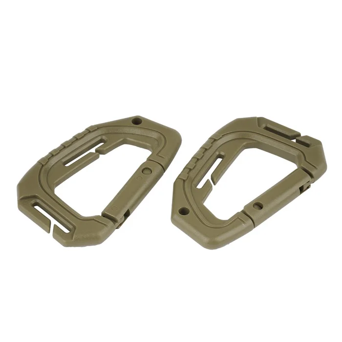 SPC18240 – Mil-Tec Mousqueton Molle Tactique par 2 Coyote