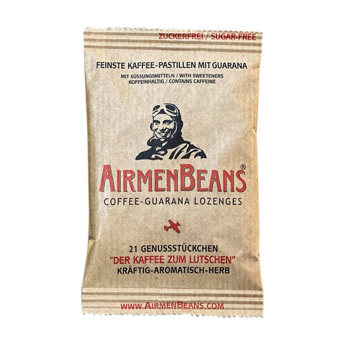 SPC32503 – AIRMEN BEANS Pastilles Café-Guarana Cafféinées