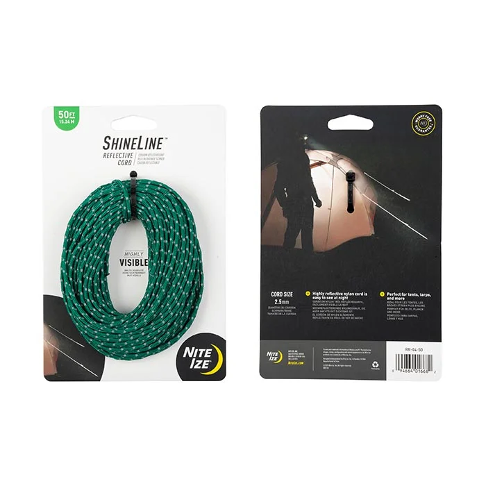 SPC32670 – Nite Ize Cordelette réfléchissante ShineLine verte 15 m